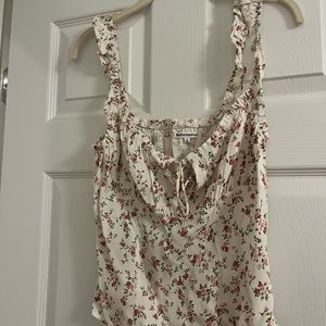 NWT Reformation Cortese Top Size 6